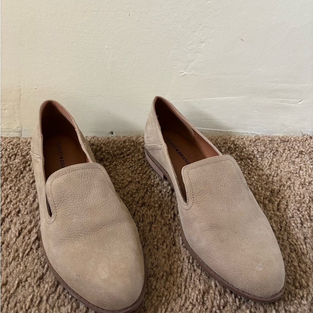Lucky Brand Beige Women’s Loafers